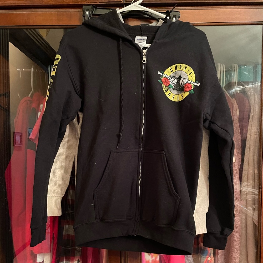 Gildan Guns N Roses zip up hoodie/jacket